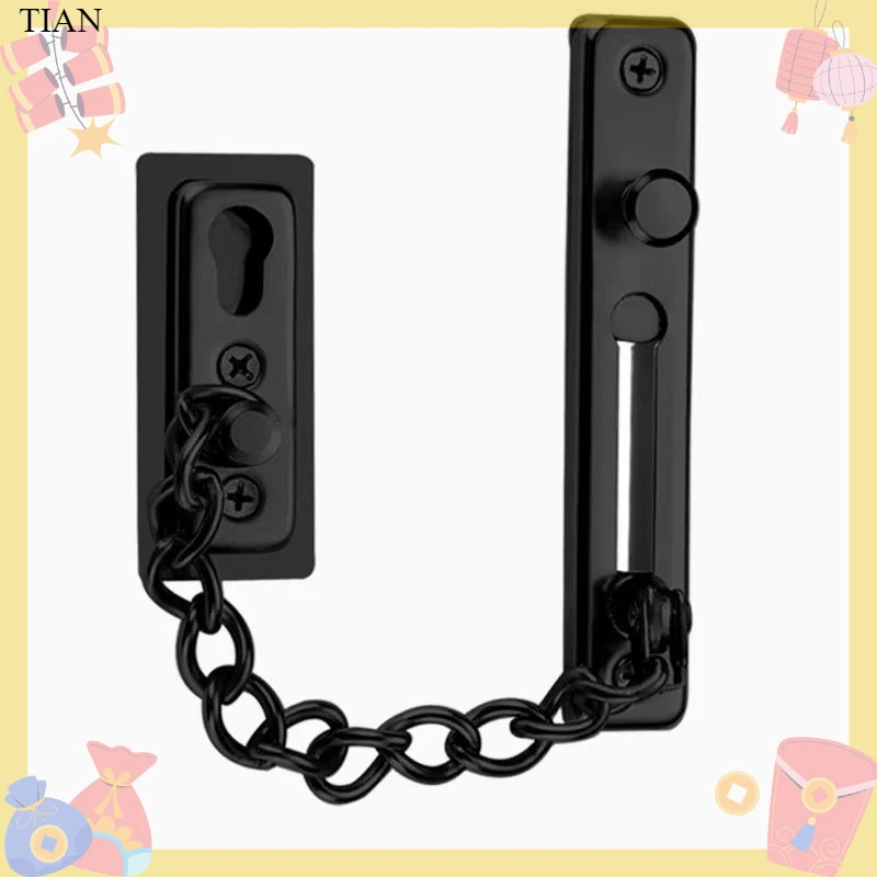 Security Chain Door - Türkette mit Schloss, Türriegel, Kindersicherheitskette, Haustürriegel,