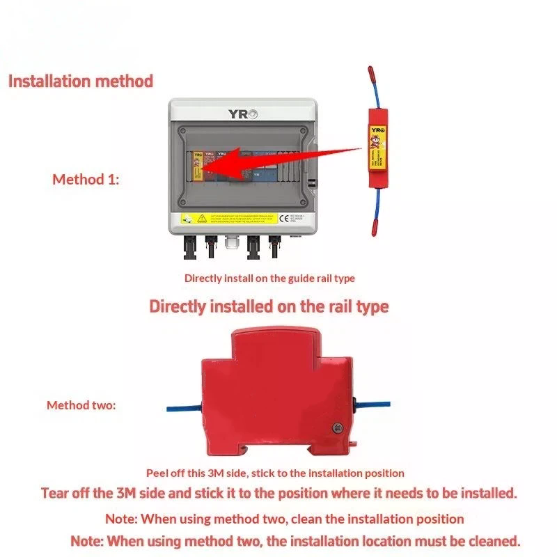 Fire Extinguisher Small - Motorraum-Umweltschutzvorrichtung, DIN-Schienen-Aufklebe-Verteilerkasten/Schrank, Doppelleitungsdesign, 1 Stück