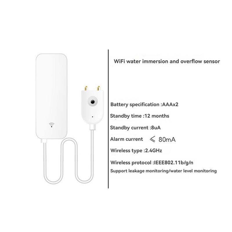 DTEN-Tuya WIFI Intelligenter W – Water Alarm Sensor Bewertung und Preis