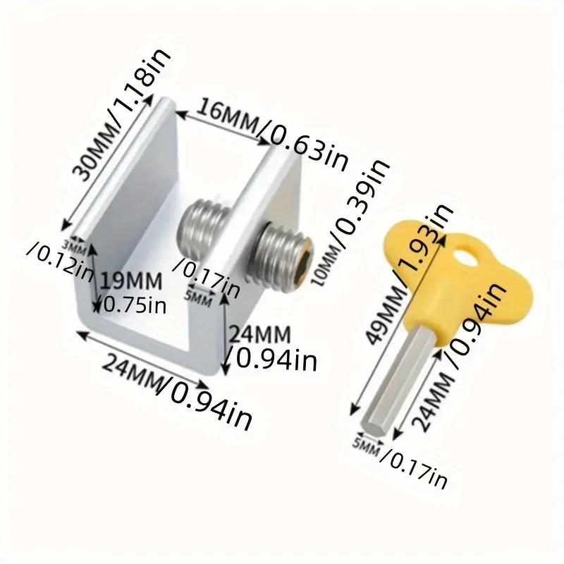 Schiebe flügel Stopper Schrank – Window Lock Bar Bewertung und Preis