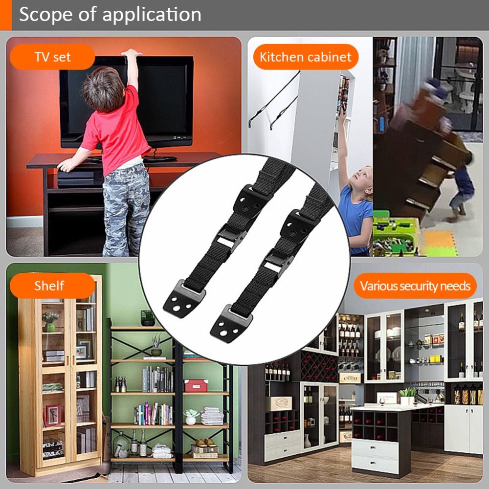 2 Stück Sichere Nylon-Möbelank – Earthquake Anchor Strap Bewertung und Preis