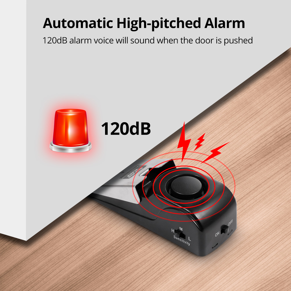 Kabelloser Diebstahlschutz-Tür – Door Stop Alarm Bewertung und Preis